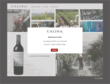 Tablet Screenshot of calina.com