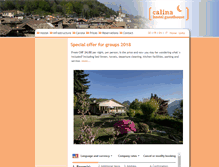 Tablet Screenshot of calina.ch